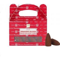 Kadzidła w stożkach Backflow Smocza Krew Dragon's Blood 75g 24szt Satya