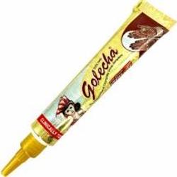 Henna Indyjska w Tubce gotowa do aplikacji na ciało MEHANDI kolor Kasztanowy Brąz 25g Golecha