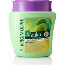 Dogłębnie Wzmacniająca Maska z HENNĄ i MIGDAŁAMI do Włosów Vatika 500 ml Dabur