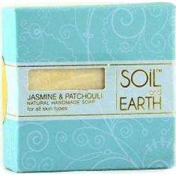 Ręcznie robione w Indiach mydło 100% VEGAN Jaśmin i Paczuli 100g Soil&Earth