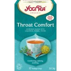 Herbata THROAT COMFORT Na gardło BIO 17 torebek Yogi Tea