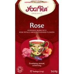 Herbata ROSE Różana BIO 17 torebek Yogi Tea