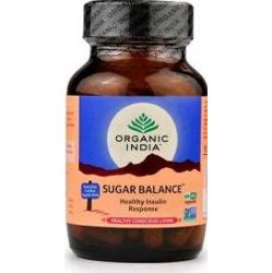 Sugar Balance 60 kapsułek Organic India - Suplement diety dla diabetyków