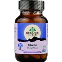 Brahmi Organic India 60 kaps x 350 mg Centella asiatica (Suplement diety)