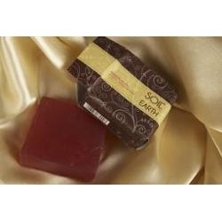 Ręcznie robione w Indiach mydło 100% VEGAN AMBRA i PIŹMO 125g Soil&Earth antystresowe