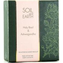 Mydło Orientalne 100% VEGAN ŚWIĘTA BAZYLIA TULSI 100g Soil & Earth chroni skórę i nawilża