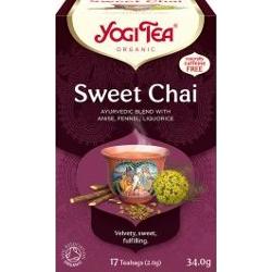 Herbata SWEET CHAI Słodki Czaj BIO 17 torebek Yogi Tea