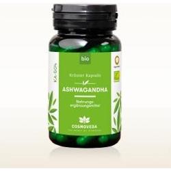 BIO Ashwagandha 80 kapsułek Cosmoveda
