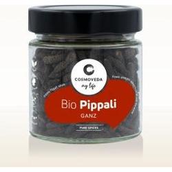 Pieprz długi Pippali BIO cały 100g Cosmoveda (nowe szklane opakowanie)