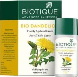 Serum rozjaśniające z Mniszkiem i Muszkatołowcem Ageless Lightening Serum 40 ml Biotique