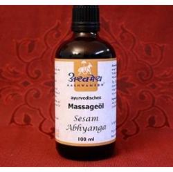 Olejek do masażu klasycznego Sesam Abhyanga 100 ml Aashwamedh