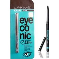 Kajal Wodoodporny Iconic No Smudge 0,35 g Lakme Trwałość do 22 godzin!