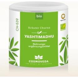 BIO Lukrecja Yashtimadhu Churna 100g Cosmoveda (nowe szklane opakowanie)