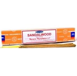 Kadzidła Sandalwood Drzewo sandałowe 14 patyczków 15g SATYA Bombaj
