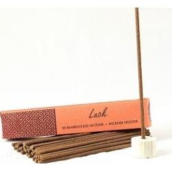 Nie zawierające bambusa kadzidła indyjskie z ceramicznym stojakiem POMYŚLNOŚĆ 50 sztuk Song of India