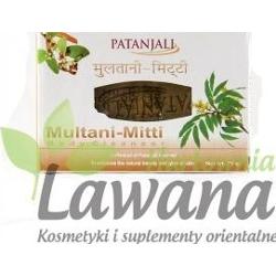 Ajuwerdyjskie mydło z glinką Multani Mitti 75g PATANJALI każdy typ skóry