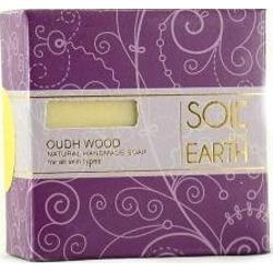 Ręcznie robione w Indiach mydło 100% VEGAN OUDH WOOD (drewno agarowe) 100g Soil & Earth Arabska Drzewna Nuta