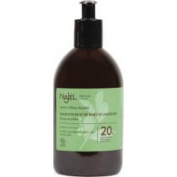 Mydło Aleppo 20% w płynie z dozownikiem oliwkowo laurowe 500ml (20% oleju laurowego) Najel