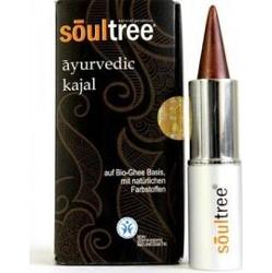 Kajal BIO kolor JASNY BRĄZ 3g SoulTree Ayurvedic BDIH certyfikat ekologiczności