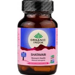 Shatavari Organic India 60 x 400mg (Suplement diety)