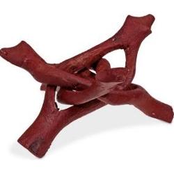 Drewniany trójkątny stojak do muszli białej szałwii kuli orgonitów 10 cm