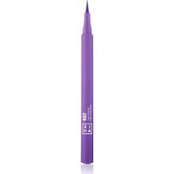 3INA The Color Pen Eyeliner eyeliner w pisaku odcień 482 - Purple 1 ml
