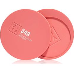 3INA The No-Rules Powder wielofunkcyjny kosmetyk do makijażu oczu, ust i twarzy odcień 348 - Flamingo pink, matte 8 g