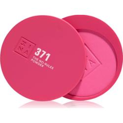 3INA The No-Rules Powder wielofunkcyjny kosmetyk do makijażu oczu, ust i twarzy odcień 371 - Electric pink, matte 8 g