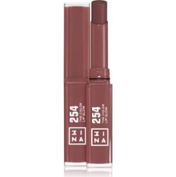 3INA The Color Lip Glow szminka nawilżająca z połyskiem odcień 254 - Vintage Rose 1.6 g