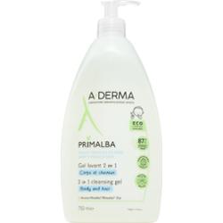 A-Derma Primalba Baby żel do mycia ciała i włosów dla dzieci 750 ml
