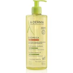 A-Derma Exomega Control Emollient shower oil zmiękczający olejek pod prysznic do skóry suchej i atopowej 500 ml