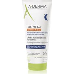 A-Derma Exomega Control Repairing Emollient Night Cream regenerujący krem na noc przeciw drapaniu 200 ml