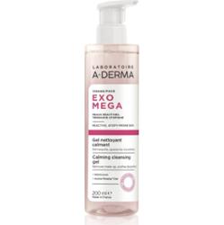 A-Derma Exomega Calming Cleansing Gel oczyszczający żel do demakijażu o działaniu uspokajającym 200 ml