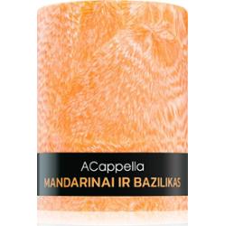 ACappella Mandarin and Basil świeczka zapachowa 80 g
