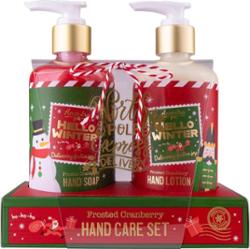 Accentra Hello Winter Frosted Cranberry świąteczny zestaw prezentowy do rąk zapachy Frosted Cranberry