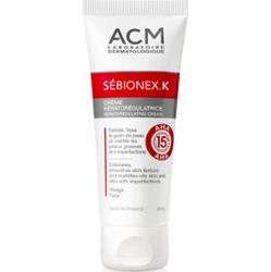 ACM Sébionex K krem ochronno-matujący do skóry tłustej z niedoskonałościami z AHA 40 ml