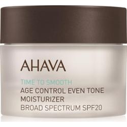 AHAVA Time To Smooth rozświetlający krem nawilżający SPF 20 50 ml