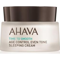 AHAVA Time To Smooth rozjaśniający krem na noc przeciw pierwszym oznakom starzenia skóry 50 ml