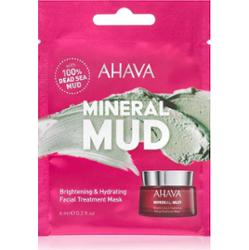 AHAVA Mineral Mud rozjaśniająca maseczka do twarzy o działaniu nawilżającym 6 ml