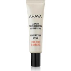 AHAVA CC Cream Color Correction krem CC do ujednolicenia kolorytu skóry SPF 30 30 ml
