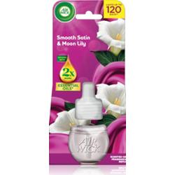 Air Wick Essential Oils Smooth Satin & Moon Lily napełnienie do elektrycznego dyfuzora 19 ml