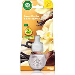 Air Wick Essential Oils Sweet Vanilla & Shea Butter napełnienie do elektrycznego dyfuzora 19 ml