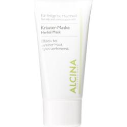 Alcina For Oily Skin maseczka ziołowa przeciw błyszczeniu i rozszerzonym porom 50 ml