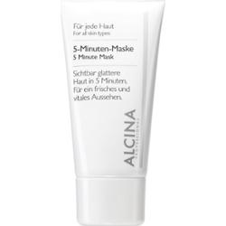 Alcina For All Skin Types maska 5-minutowa odświeżająca wygląd cery 50 ml