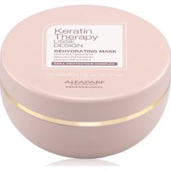 Alfaparf Milano Keratin Therapy Lisse Design maseczka przywracająca nawilżenie do nabłyszczania i zmiękczania włosów 200 ml