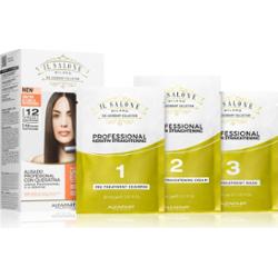 Alfaparf Milano Il Salone Milano Straightening Kit kuracja wygładzająca do wrażliwych włosów Illuminating Linseed Oil 1 szt.