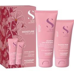 Alfaparf Milano Semi di Lino Moisture Minisize Kit zestaw podróżny intensywnie nawilżający