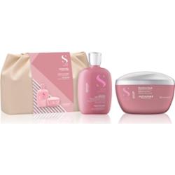 Alfaparf Milano Semi di Lino Moisture Duo Kit zestaw upominkowy do włosów suchych