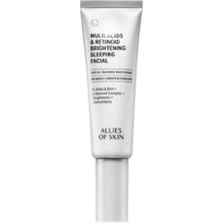 Allies of Skin Multi Acids & Retinoid Brightening Sleeping Facial maseczka rozjaśniająca do twarzy 48 ml
