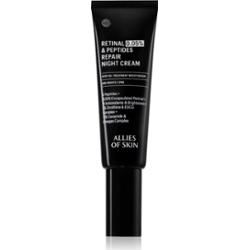Allies of Skin 0.05% Retinal & Peptides rewitalizujący krem na noc 48 ml
